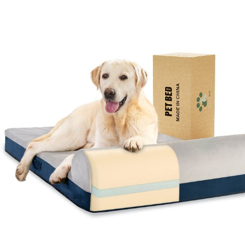 Large Dog Bed With Pillows SHOPEVERR CJ