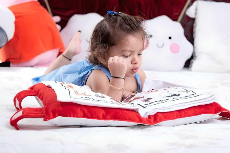 Baby Learning Cushion Pillow Book SHOPEVERR ROPO