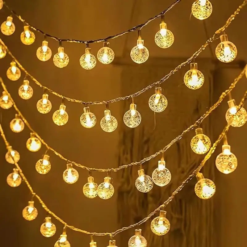 LumiBubble™ Crystal Ball LED String Lights