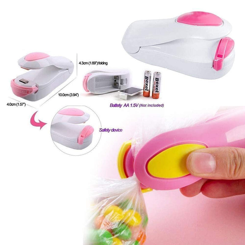 Portable Mini Sealing Machine Battery Operated SHOPEVERR ROPO