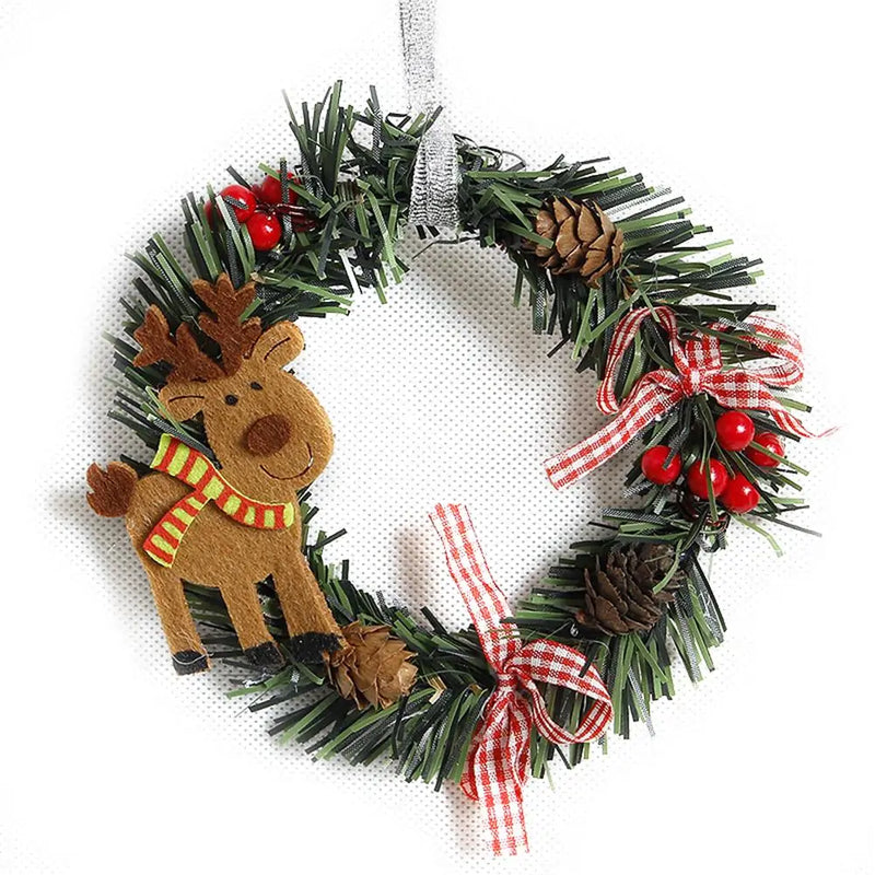 Christmas Wreath Wood Christmas Decor Shopeverr