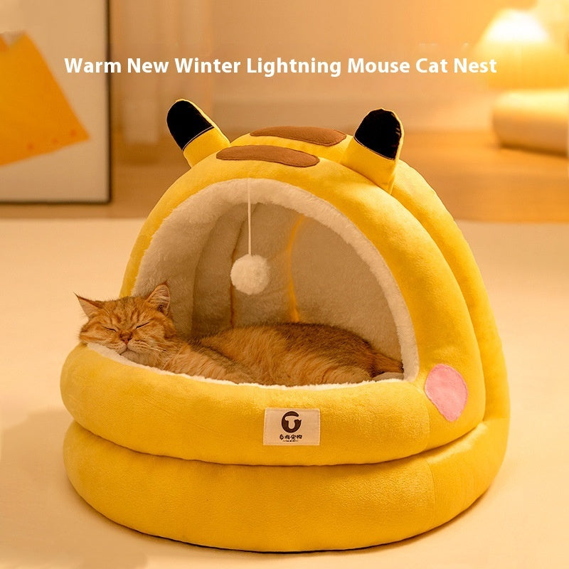 Cat Nest Four Seasons Universal Winter Warm Closed SHOPEVERR CJ