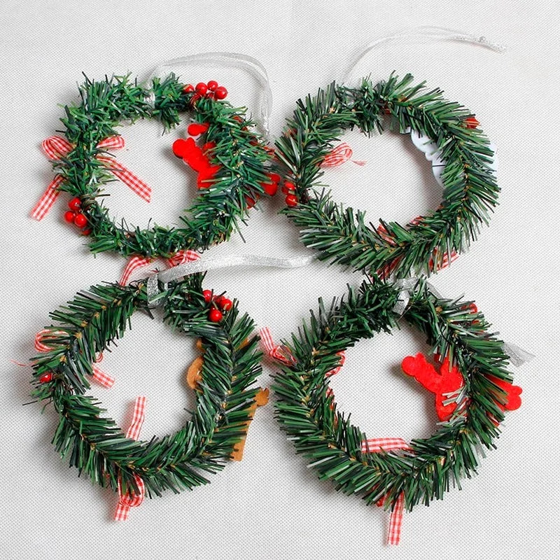 Christmas Wreath Wood Christmas Decor Shopeverr