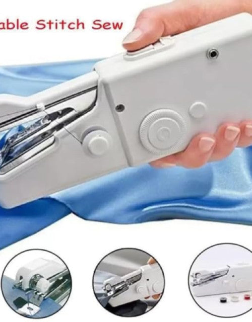 Electric Handy Stitch Mini Hand Sewing Machine Stapler Style Mini Machine SHOPEVERR DROP