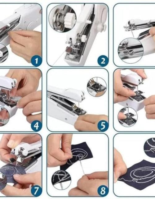 Electric Handy Stitch Mini Hand Sewing Machine Stapler Style Mini Machine SHOPEVERR DROP