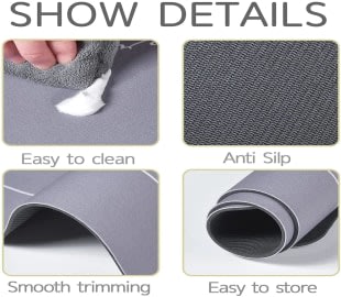 Water Absorbing Mat for Bathroom SourceInfi